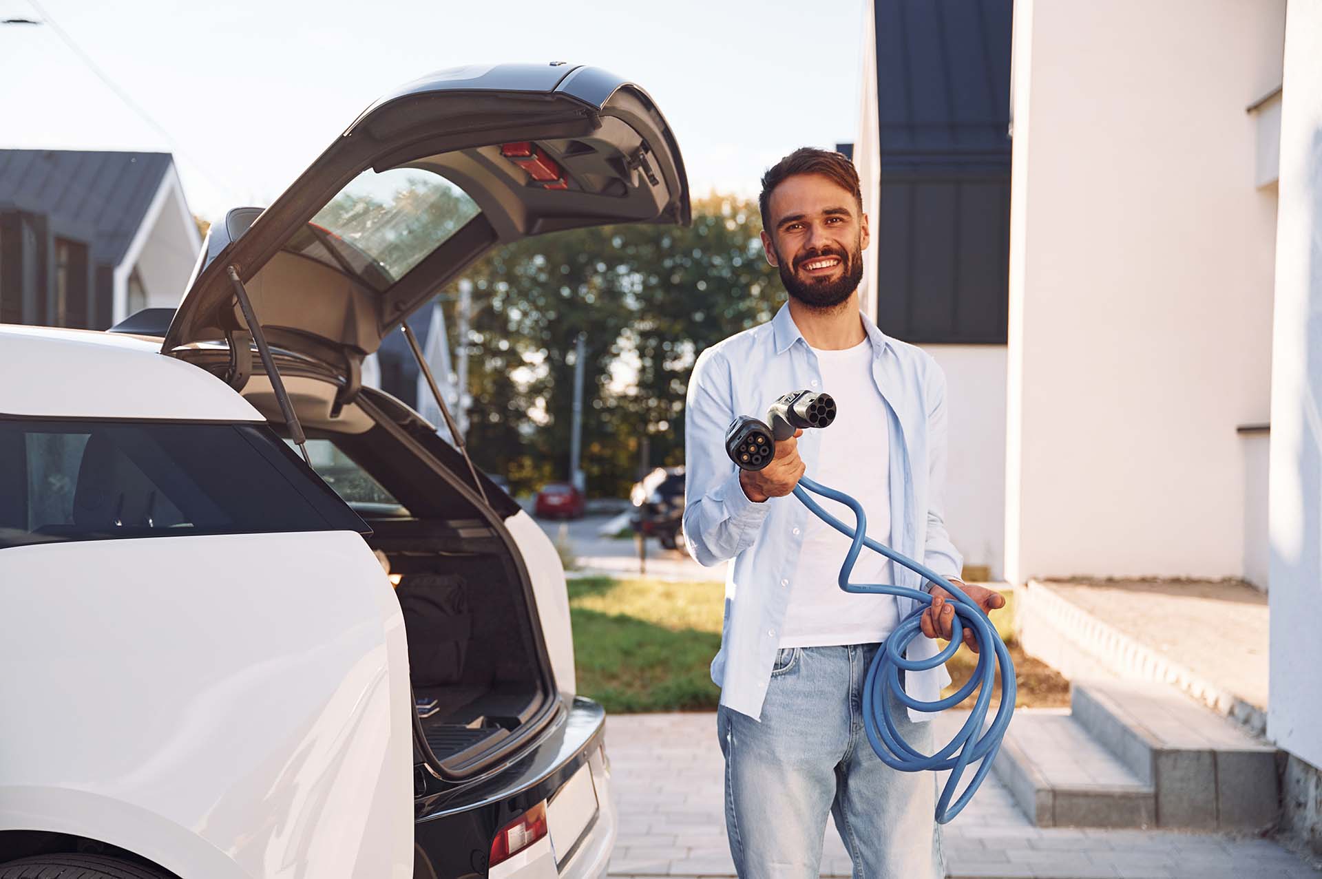 Hero Jongen Laden Auto 1920