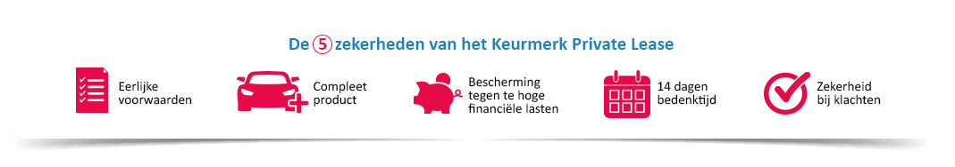 Balk Zekerheden Horizontaal Rood
